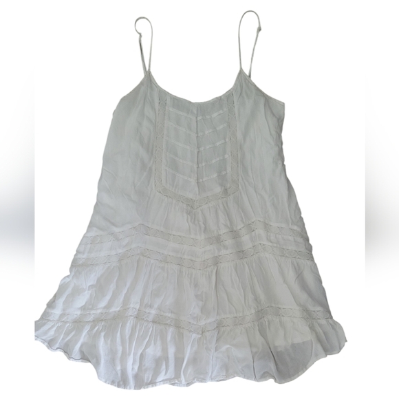 Volcom White One Shoulder Dress - Picture 1 of 9